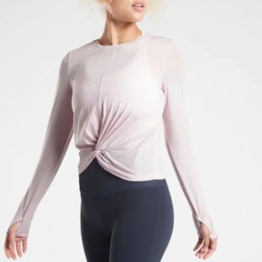 NWT Athleta Essence Twist Top | XL